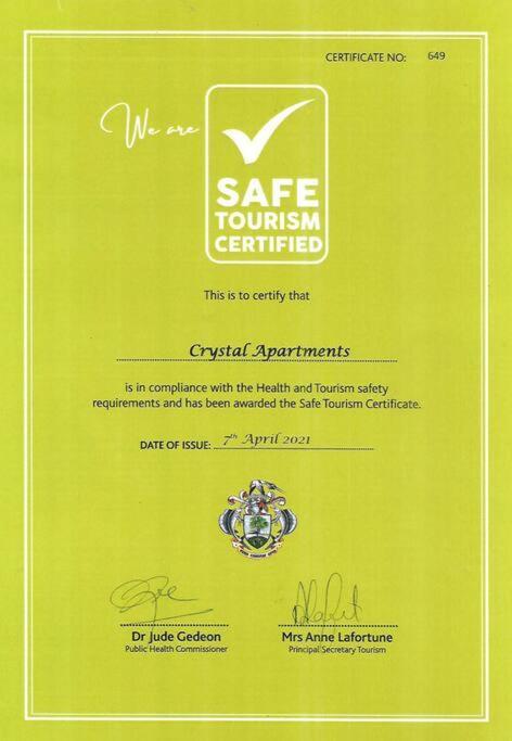 Crystal Apartments Seychelles Seaview Ground Floor Glacis  Exterior foto